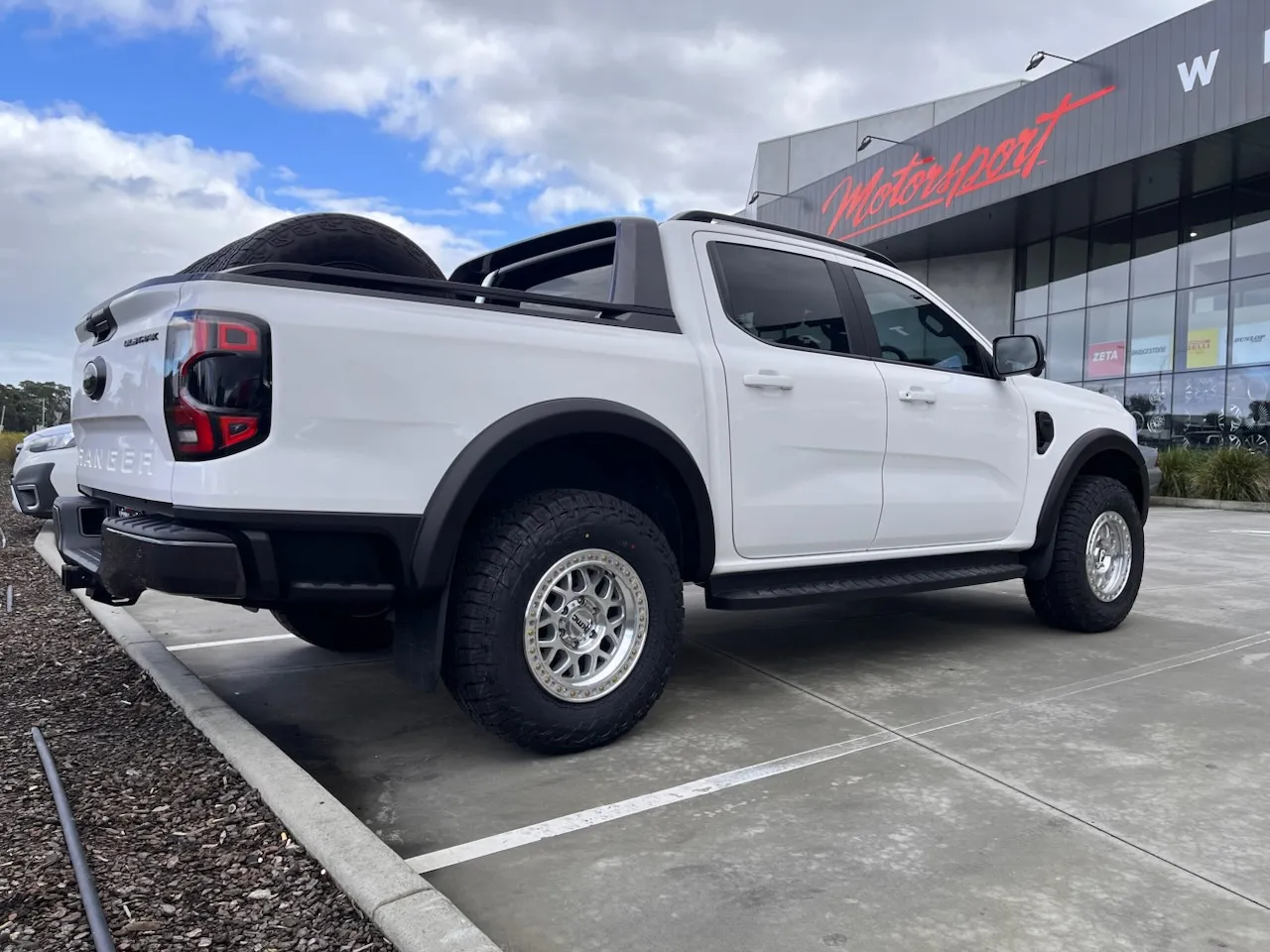 FORD RANGER with KMC GRS 17X9 MACHINED WHEELS |  | FORD